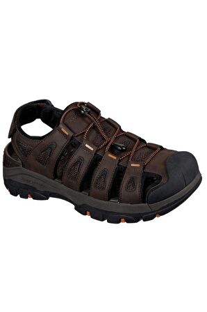 Skechers Tresmen Outseen Erkek Sandalet 204111 - Kahverengi