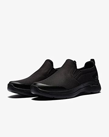 SKECHERS Go Walk Arch Fit-Togpath 216121 BBK Erkek Siyah Yürüyüş Ayakkabısı