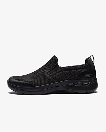 SKECHERS Go Walk Arch Fit-Togpath 216121 BBK Erkek Siyah Yürüyüş Ayakkabısı