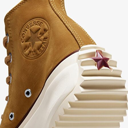 Converse 171666C Run Star Hike Hi Kadın Kahverengi Platform Sneaker Günlük Spor Ayakkabı