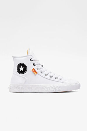 Converse CHUCK TAYLOR ALT STAR HI Unisex Sneaker Ayakkabı Beyaz / Siyah
