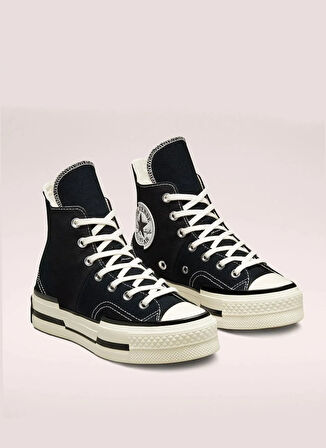 A00916C CHUCK 70 PLUS CANVAS Siyah Kanvas Kadın Lifestyle Ayakkabı