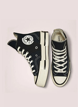 A00916C CHUCK 70 PLUS CANVAS Siyah Kanvas Kadın Lifestyle Ayakkabı