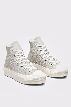 Converse CTAS LIFT HI Unisex Sneaker Ayakkabı Bej