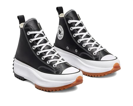 Converse Run Star Hike Kadın Günlük Ayakkabı A04292C Siyah