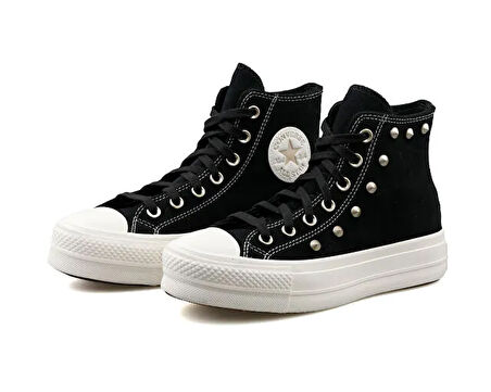 Converse Chuck Taylor All Star Lift Kadın Günlük Ayakkabı A04271C-017 Siyah