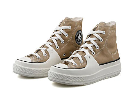 Converse Chuck Taylor All Star Construct Kadın Günlük Ayakkabı A03876C Krem