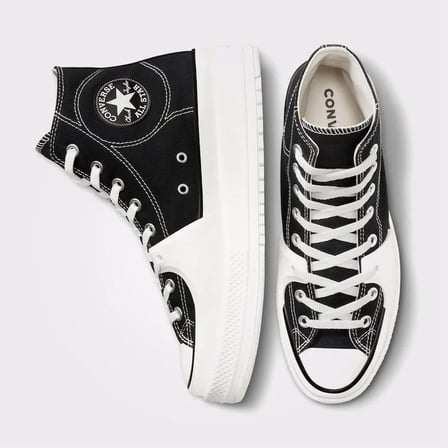 Converse CTAS CONSTEUCT Unisex  Siyah / Beyaz Sneaker