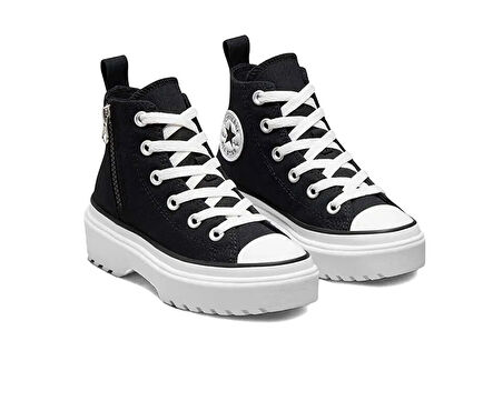 Converse Chuck Taylor All Star Lugged Çocuk Günlük Ayakkabı A03846C Siyah