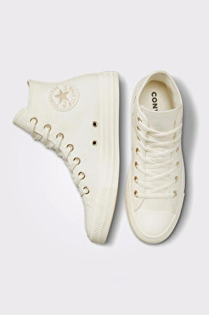 Converse CTAS Unisex  Bej / Altın Sneaker