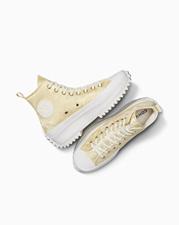 Converse A06828C Run Star Hike Platform Golden Butterfly Kadın Sneaker Günlük Spor Ayakkabı