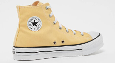 Converse A06082C Chuck Taylor All Star Eva Lift Kadın Sarı Boğazlı Sneaker Günlük Spor Ayakkabı