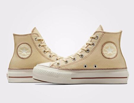 Converse Chuck Taylor All Star Platform Sarı Günlük Spor Ayakkabı