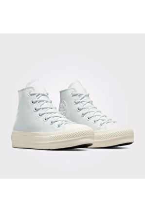 Chuck Taylor All Star Lift Platform Luxe Workwear Unisex Mavi Sneaker