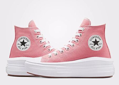 Converse Chuck Taylor All Star Move Pembe Günlük Spor Ayakkabı