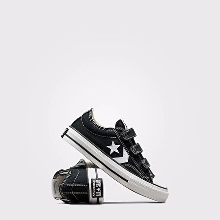 Converse Star Player 76 Çocuk Siyah Sneaker A06892C