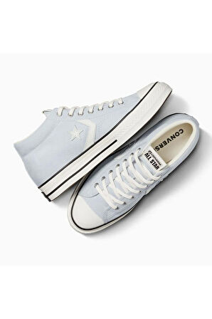 Converse STAR  PLAYER 76 MID Unisex  Açık Gri Sneaker