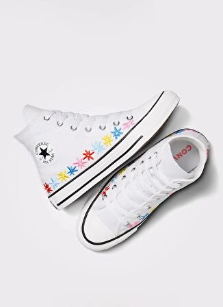 Converse Beyaz Kız Çocuk Yürüyüş Ayakkabısı A06311C.102-CHUCK TAYLOR ALL STAR