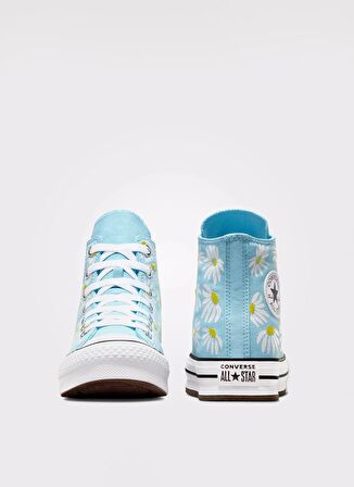 Converse Mavi Kız Çocuk Yürüyüş Ayakkabısı A06337C.457-CHUCK TAYLOR ALL STAR