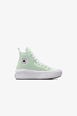 Converse Chuck Taylor All Star Move Platform Çocuk Yeşil Sneaker A06350C