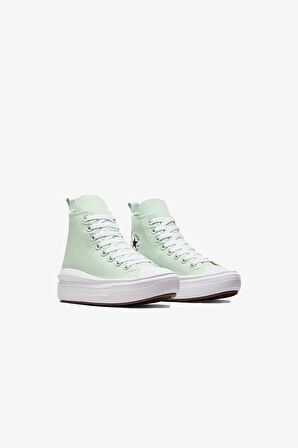 Converse Chuck Taylor All Star Move Platform Çocuk Yeşil Sneaker A06350C