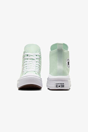 Converse Chuck Taylor All Star Move Platform Çocuk Yeşil Sneaker A06350C