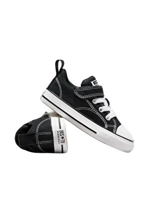 Chuck Taylor All Star Malden Street 1V Unisex Çocuk Siyah Günlük Ayakkabı UNISEX