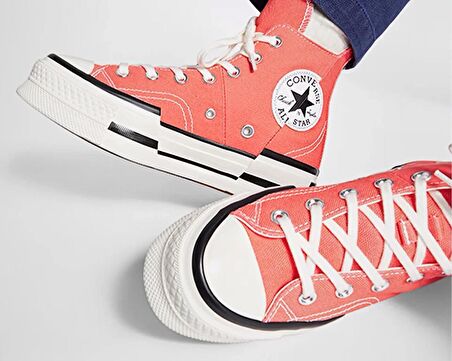 Converse Chuck 70 Plus Kadın Günlük Ayakkabı A06432C Turuncu