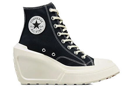 Converse Chuck 70 De Luxe Wedge Hi Kadın Günlük Ayakkabı A06478C Siyah