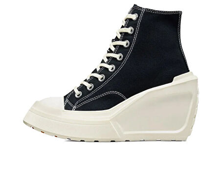 Converse Chuck 70 De Luxe Wedge Hi Kadın Günlük Ayakkabı A06478C Siyah