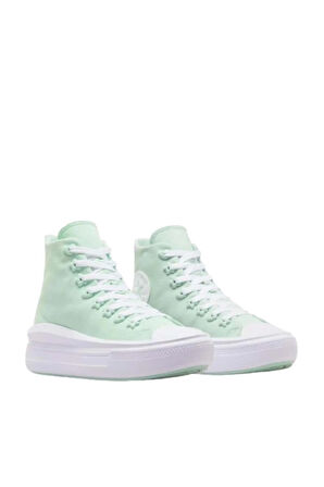 Chuck Taylor All Star Motıon Platform Stars A08100c Unisex Yeşil Günlük Sneaker Ayakkabı