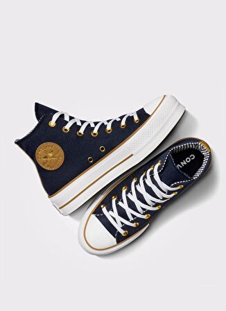 Converse Mavi Kadın Deri Lifestyle Ayakkabı A08860C CHUCK TAYLOR ALL STAR LI