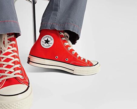 Converse Chuck 70 Unisex Günlük Ayakkabı A06525C Kırmızı