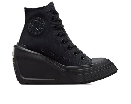 Converse Chuck 70 De Luxe Wedge Hi Kadın Günlük Ayakkabı A08094C Siyah