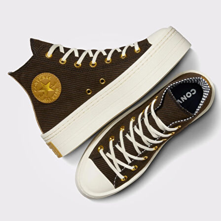 Chuck Taylor All Star Modern Lift Platform Corduroy Kadın Sneaker