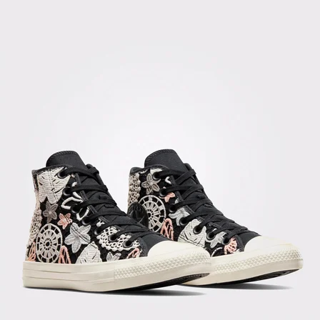 Converse Chuck Taylor All Star Butterflies Unisex Siyah Sneaker