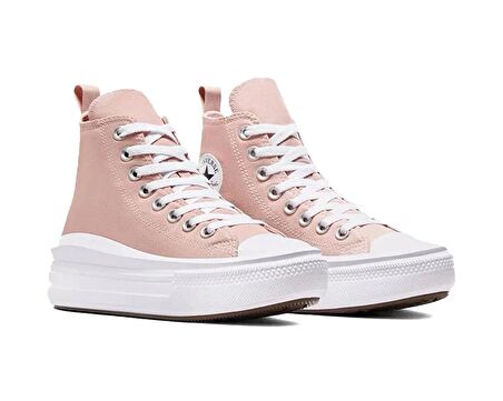 Converse Chuck Taylor All Star Move Kadın Günlük Ayakkabı A08745C Pembe