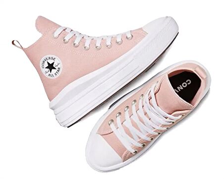 Converse Chuck Taylor All Star Move Kadın Günlük Ayakkabı A08745C Pembe