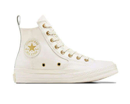 Converse Chuck 70 Hi Kadın Günlük Ayakkabı A08232C Bej