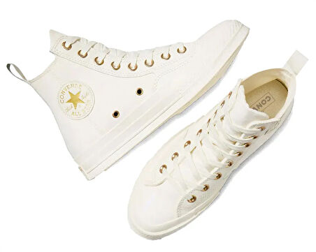 Converse Chuck 70 Hi Kadın Günlük Ayakkabı A08232C Bej