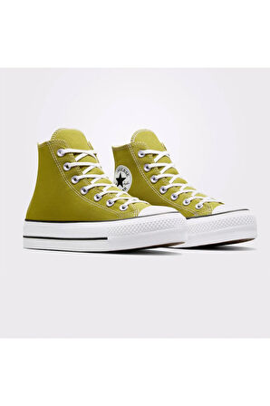 Chuck Taylor All Star Platform Kadın Sarı Sneaker