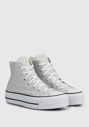 Chuck Taylor All Star Lift HI Barely Gri Kadın Sneaker A08287C