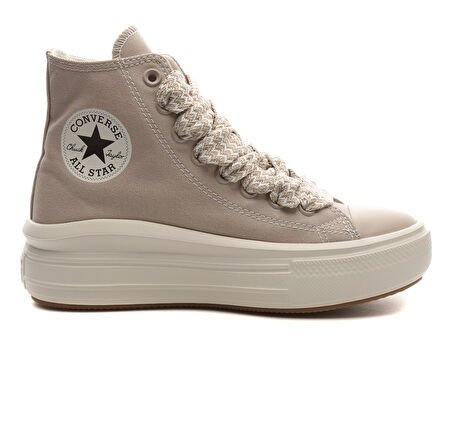 A08307C-K Converse Ctas Move Hı Papyrus Kadın Spor Ayakkabı Krem