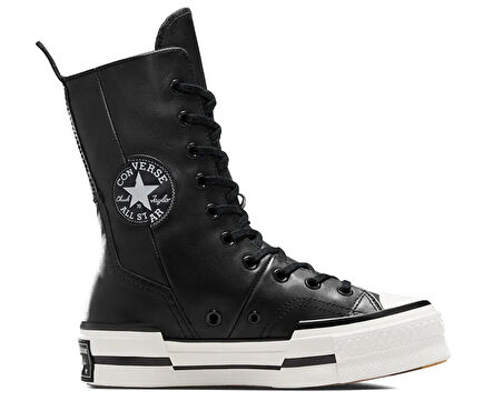 Converse Chuck 70 Plus X-Hi Kadın Günlük Bot A08340C Siyah