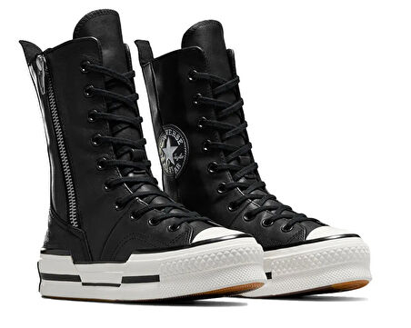 Converse Chuck 70 Plus X-Hi Kadın Günlük Bot A08340C Siyah