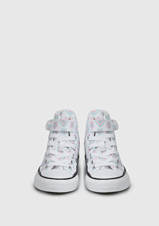Chuck Taylor All Star 1V Hi Beyaz Çocuk Sneaker A08377C