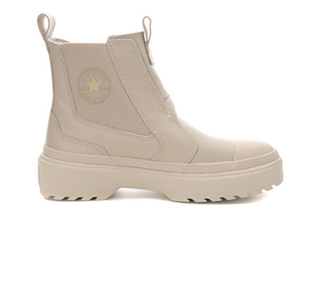 A08395C-K Converse Ctas Chelsea Lugged Hı Papyrus Kadın Spor Ayakkabı Krem