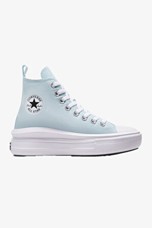 Converse Chuck Taylor All Star Move Hi Kadın Mavi Sneaker A08427C