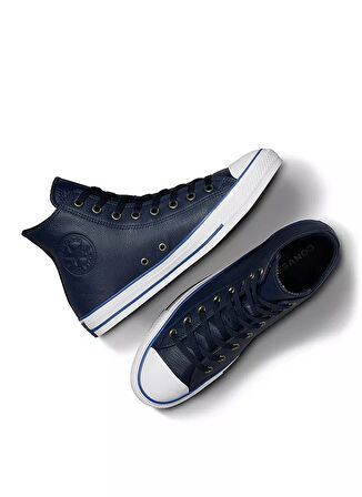 Lacivert Erkek Deri Lifestyle Ayakkabı A08584C.401-Chuck Taylor All Star H