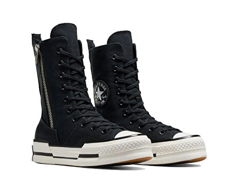 Converse Chuck 70 Plus X-Hi Kadın Günlük Ayakkabı A10361C Siyah